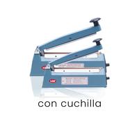 Soldadora de bolsas con cuchillas ancho 410 mm 400 W 4,6 Kilos