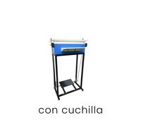 Soldadora de bolsas con pedal con cuchilla 600 mm 600 W 20 kg