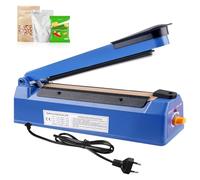 Soldadora de láminas de 300 mm. Soldadora manual con 3 mm de ancho de estanqueidad, 8 niveles de regulación de temperatura, dispositivo de sellado térmico adecuado para bolsas de plástico, bolsas de