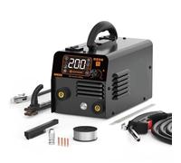 Soldadora inversora IGBT 3 en 1 MIG-200A, semiautomática, MIG/MMA/MIG/LIFT TIG sin gas for proyectos de soldadura.