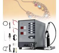 Soldadora por puntos para joyería, máquina de soldadura por argón por pulsos de control numérico, soldadora láser eléctrica para platino, oro, plata, cobre, obalt soldable