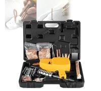 Soldadora portátil por puntos de 2000 W, kit extractor de abolladuras, herramienta de reparación de carrocería de 500-800 A con protección térmica, martillo deslizante para reparación de paneles de