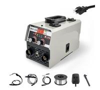 Soldadora semiautomática 3 en 1 MIG MMA TIG de 330 A, con inversor y alambre tubular, sin gas.(110V US)