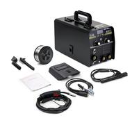 Soldadora sin gas MIG MMA TIG de 250 A, 3 en 1, 220 V, con ajuste inteligente, inversor IGBT