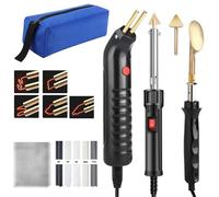 Soldadores Kit di strumenti per saldatore di plastica,kit per riparazione paraurti, saldatore di plastica portatile, kit per saldatore 3 en 1 Soldadura Plástico(C)