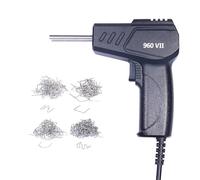 Soldadores pistola de soldagem de plástico Pistola de soldadura de plástico 960-VII, soldador, grapas, soldador de plástico, kit de herramientas de reparación de parachoques de coche, soldador(Set 1)