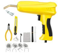 Soldadores pistola de soldagem de plástico Soldador De Plástico De 200 W, Kit De Soldadura De Plástico, Grapadora Caliente, Soldador De Parachoques, Reparación De Automóviles De PVC(Set 3)