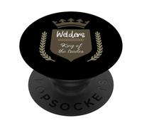 Soldadores Rey de los Comerciantes para Artesanos del Metal PopSockets PopGrip Adhesivo