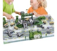 Soldados De Juguete Para Chicos Mapa Lúdico Coleccionable Educativo Con