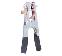 Soldadura abrazadera molida 500A clip de tierra fuerte mantenimiento firme kit soldador soldado abrazadera de cobre goma de acero inoxidable de acero inoxidable