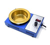 Soldadura en crisol, Crisol Soldadura Cacerola Lata Horno Termorregulación Baño Desoldador 100 50 Mm 200 450 Grados,para Fundir Metal(Size 50 Mm 150w)