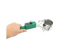 Soldadura en crisol, Horno De Fusión Sartén, Crisol Estaño, Termostato Portátil Mano Con Control Temperatura Ajustable, 300W, 500W,para Fundir Metal(300w Adjustable)