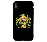 Soldadura en metal iluminado por la luna Soldador mágico espeluznante Halloween Carcasa para iPhone XS Max