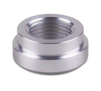 Soldadura hembra de aluminio 3/8 NPT en tapón soldable, 4 piezas para tanque de combustible automotriz y aplicaciones de colector de admisión con sello de rosca y resistencia a la temperatura