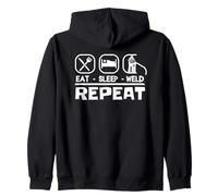 Soldadura Sleep Weld Máquina de Soldar Soldador Sudadera con Capucha