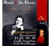 Soldan, Christoph - Mozart & das Klavier: Kv413 T/M 415 [Import]