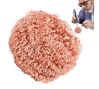Solder Cleaner Ball - Wire Sponge for Welding | Copper-Plated Iron High Temperature Resistant Design, Electrical Maintenance Tool, Household Cleaning Accessory, Small Component Repair Aid