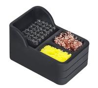 Solder Tip Cleaner Kit, Portable Brass Wool with Dense Steel Brush, Brass Coil Cleaner for Removing Stubborn Oxide Layers