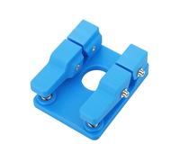 Soldering Wire Holder, Electrodo Fixture Accessory, 3.46x2.52x1.3in Portable Welding Clamp Tool, Professional Lead Grip Device, Heat Resistant Support for Workshop, Electrical
