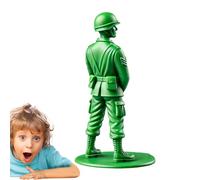 Soldier Man Toy, Green Soldier Toy, Disparo interactivo Classic Soldier Men, Juego de juego imaginativo, adornos modelo de personajes para fans, pantalla casera, adultos