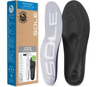 SOLE Active Thin con almohadillas metatarsianas Plantillas para fascitis plantar para hombres y mujeres - Inserciones de soporte para el arco par
