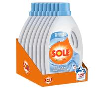 Sole - Detergente para lavar ropa en lavadora y a mano Caricia de talco