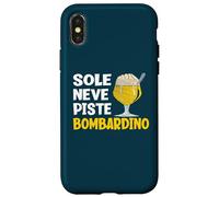 Sole Neve Piste Bombardino Carcasa para iPhone X/XS