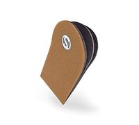 SoleAid Adjust-A-Heel | Elevador de talón ajustable en altura fabricado en Estados Unidos para piernas desiguales y discrepancia de marcha, cojín de talón para alivio de la tendinitis de Aquiles