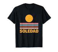 Soledad California Sunset Retro Camiseta