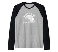 Soledad de montaña para el Alma Camiseta Manga Raglan