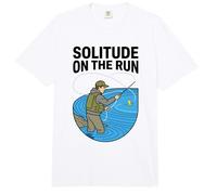 Soledad En La Carrera Obsesión Al Aire Libre Fly Club Comfort Colors Adult Heavyweight T-Shirt