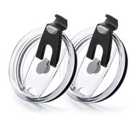 Soledea Tapas de repuesto de 30 onzas para vasos Yeti, paquete de 2 tapas a prueba de derrames compatibles con vasos Yeti de 30 onzas, D·S, BJPKPK, WETOWETO, ALBOR, Toopify, MEZMUT