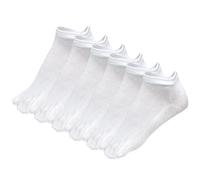 Soleeya 6 Pares Calcetines Dedos Mujer Talla 35-40, Calcetines 5 Dedos Deportes Algodón Calcetines Tobilleros Separadores de Dedos para Mujer