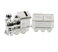 Solefavors Bambino - Hucha de billete (bañado en plata, para primer diente y rizo)