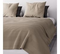 Soleil d'ocre ADELE Colcha, Beige (Crudo), 220 x 240 cm