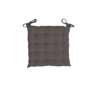 Soleil d'ocre Alix Cojin de Silla Acolchadom, 40X40X5 cm, Moca