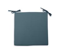 Soleil d'ocre Alix Cojin Silla 40X40X3 cm, Azul (Celadón)