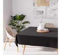 Soleil d'ocre Mantel Antimanchas Alix Antimanchas, Negro, 180 x 180 cm