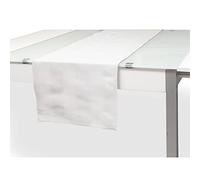 Soleil d'ocre, Camino de mesa en algodón LYAM Blanco