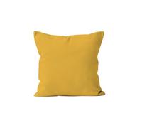 Soleil d'ocre Cojín con funda extraíble ALIX, 40 x 40 cm, amarillo intenso