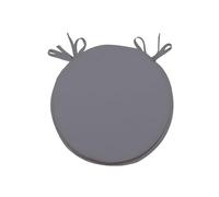Soleil d'ocre Cojin de Silla Bistró Top Alix, 40 cm, Gris