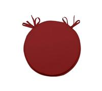 Soleil d'ocre Cojin de Silla Bistró Top Alix, 40 cm, Rojo