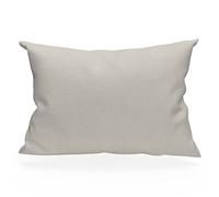 Soleil d'ocre Funda de almohada de algodón 57 hilos, Beige (Lino), 50 x 70 cm