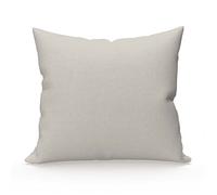 Soleil d'ocre Funda de almohada de algodón 57 hilos, Beige (Lino), 63 x 63 cm