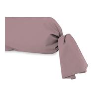 Soleil d'ocre Funda de almohada de algodón de 57 hilos, Rosa, 45 x 185 cm