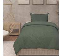SOLEIL D'OCRE Juego de Funda nórdica de Microfibra 3D 140x200 cm Maya Caqui