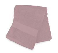 Soleil d'ocre, Lagune Toalla de baño, Algodón 500 Gr/m2, Rosa, 70x130 cm