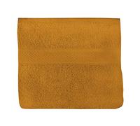 Soleil d'ocre, Lagune Toalla de Lavabo, Algodón 500 Gr/m2, Mostaza, 50x90 cm