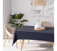 Soleil d'ocre Mantel Antimanchas Alix Rectángular, Azul (Marino), 140 x 200 cm