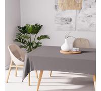 Soleil d'ocre Mantel Antimanchas Alix Rectangular, Gris, 140 x 200 cm